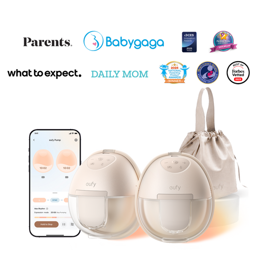 eufy Security Electric Breast Pump, Wearable and Hands Free S1