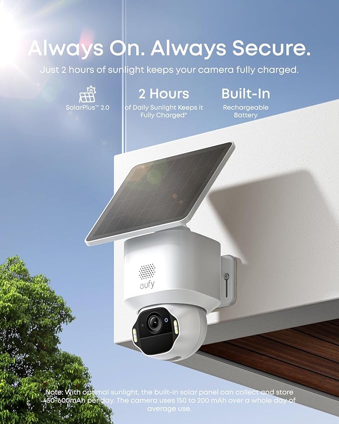eufy Security SoloCam E42 2-Cam Kit (HomeBase S380)