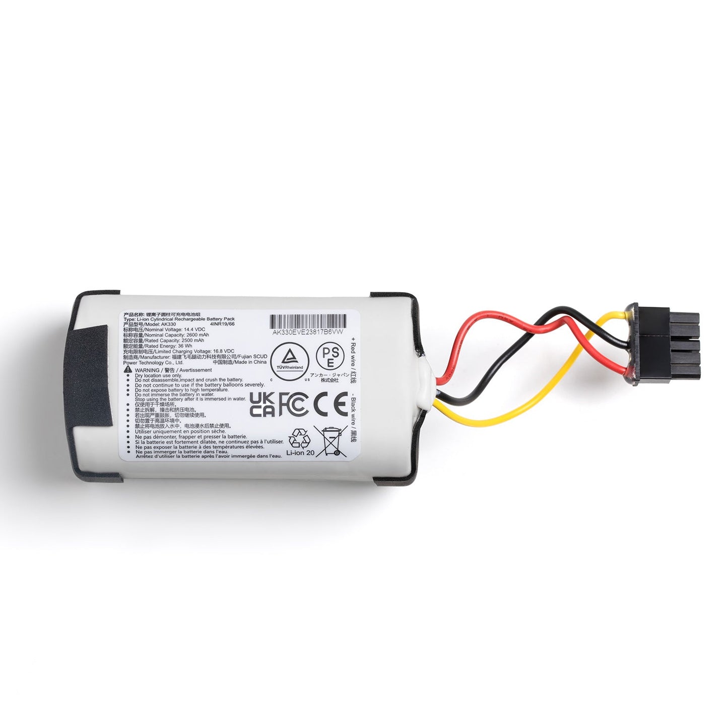 Replacement Battery for Robot Vacuum, Compatible with L60/L60 Hybrid